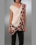 Туника  Drape Leopard