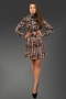 Плащ с питоновым принтом от AlisaFashion
